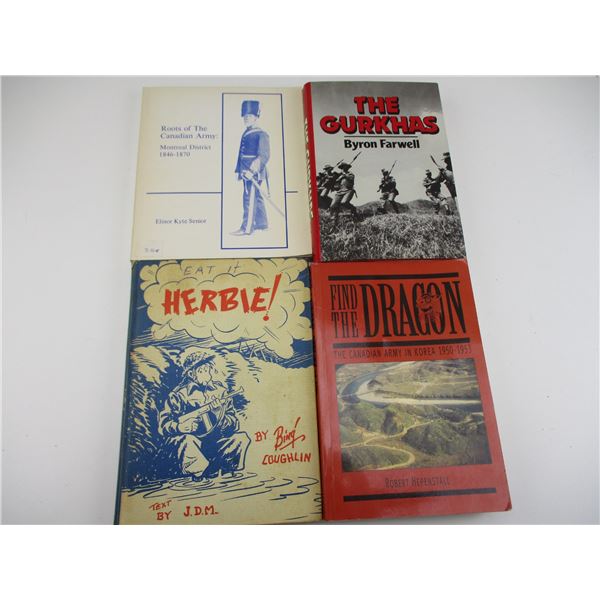 ASSORTED MILITARY BOOKS