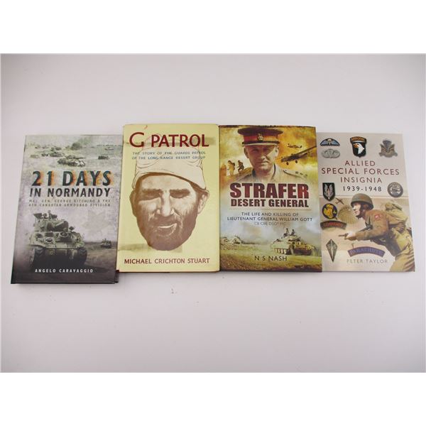 ASSORTED MILITARY BOOKS