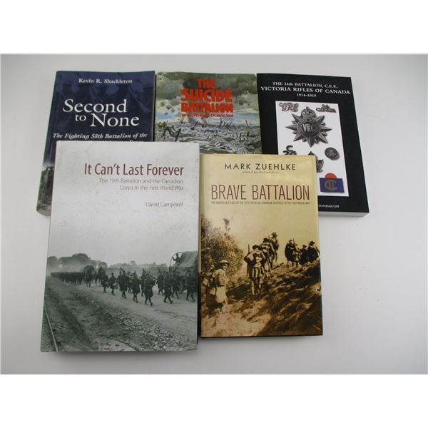ASSORTED MILITARY BOOKS