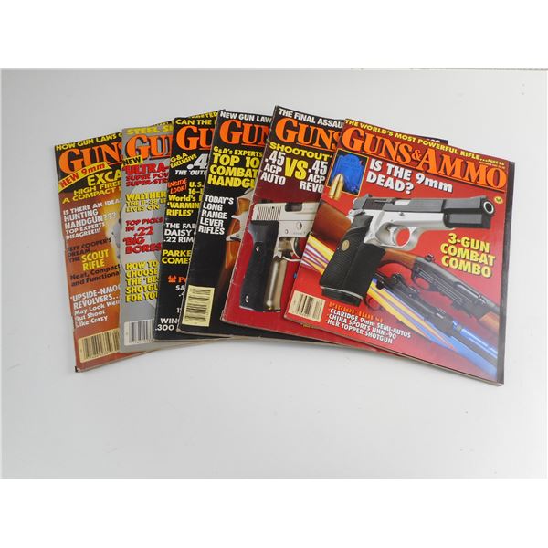 GUNS AND AMMO BOOK LOT