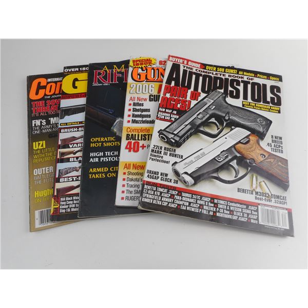 ASSORTED GUN BOOKLETS