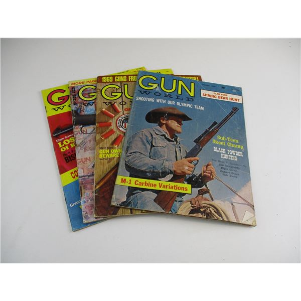 GUN WORLD MAGAZINES LOT