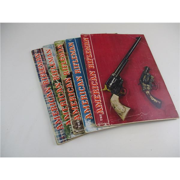 AMERICAN RIFLEMAN MAGAZINES