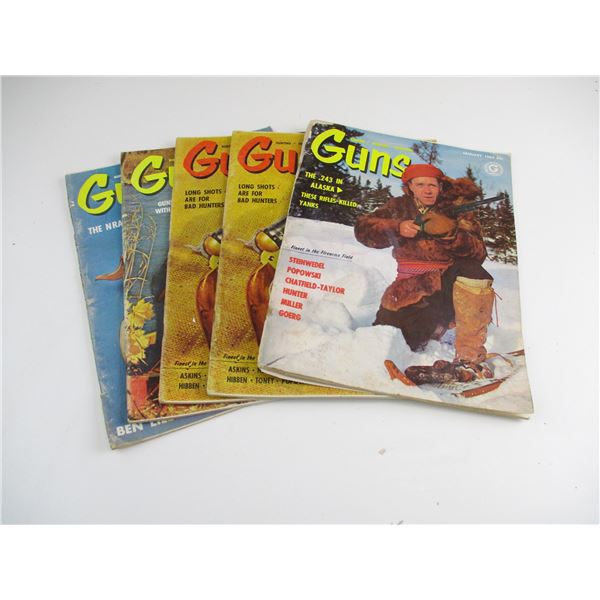 GUNS MAGAZINE LOT