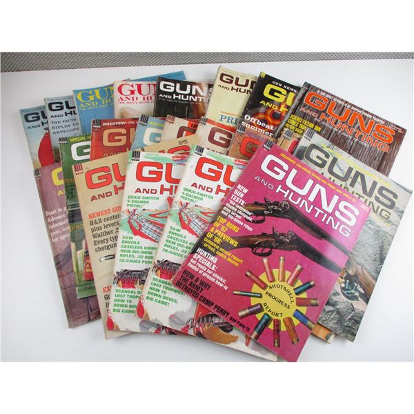 GUNS & HUNTING MAGAZINE LOT