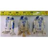 Image 1 : Star Wars Lot of 3 R2D2 Figures