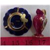 Image 6 : 2 Piece lot of Limoges France  China, Plate w/ Very Rare Water Pitcher