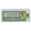 Image 1 : 1954 Canadian One Dollar Bill Asterisk Replacement Note  Beattie/Rasminsky