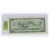 Image 2 : 1954 Canadian One Dollar Bill Asterisk Replacement Note  Beattie/Rasminsky