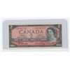 Image 1 : 1954 Canadian Two Dollar Bill Asterisk Replacement Note Beattie/Rasminsky