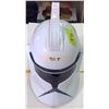 Image 2 : Star Wars Clone Storm Trooper Talking Voice Changer Helmet Hasbro 2008