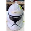 Image 3 : Star Wars Clone Storm Trooper Talking Voice Changer Helmet Hasbro 2008