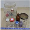 Image 2 : Jar with misc. Bottles