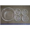 Image 2 : Clear Plastic Salad Bowl Set