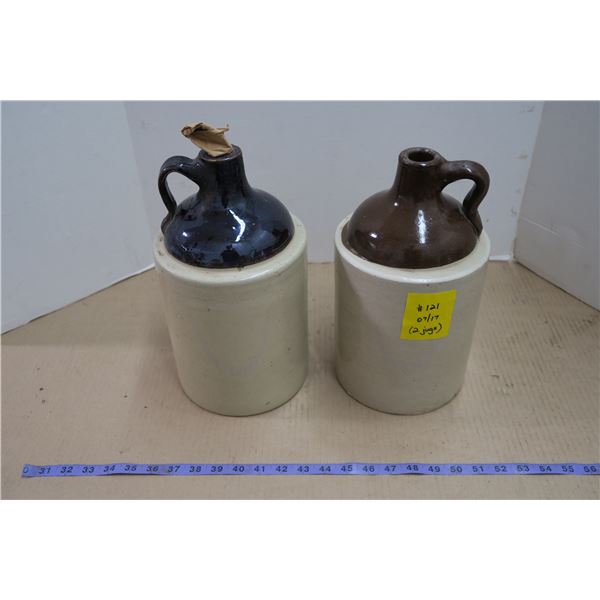 2 Gallon Pottery Jugs