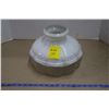 Image 1 : Decorative Glass Shade for Oil Lamp