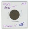 Image 1 : 1929 Canadian  George V 1 Cent Coin