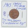 Image 1 : 1943 Canadian 1 Cent Coin