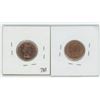 Image 2 : 2 1964 Canadian 1 Cent Coins