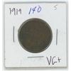 Image 1 : 1919 Canadian 1 Cent Coin VG+