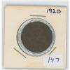 Image 1 : 1920 Canadian 1 Cent Coin