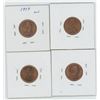 Image 2 : 2 1979 & 1980 & 1983 Canadian 1 Cent Coins