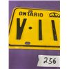 Image 2 : 1966 Ontario license plate
