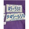 Image 3 : 2 pair 1970-1972 Ontario license plates
