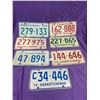 Image 1 : 7 1970's Sask license plates 1970, 71, 72, 73, 74, 75, 76