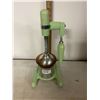 Image 1 : vintage juicer mint green enamel Birtman 15" tall