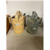 Image 1 : two vintage watering cans 15" tall