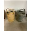 Image 2 : two vintage watering cans 15" tall