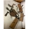 Image 3 : lot of 6 wooden wood working tools