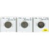 Image 1 : 1920, 25 & 10926 USA buffalo five cent coins