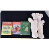 Image 1 : 3 Vintage Children's Books & Bear