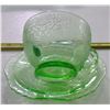 Image 2 : Uranium Glass Teacup & Saucer