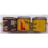 Image 3 : 3 - Tobacco Round Tins