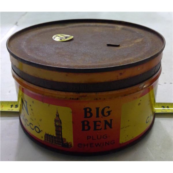 Big Ben Chewing Tobacco Tin