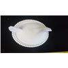 Image 3 : milk glass hen on a nest