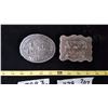 Image 1 : 2 Hesston Rodeo Finals Belt Buckles