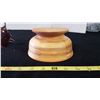 Image 3 : Turned Wood Bowl & Figurines