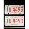 Image 1 : 1979 Yukon Plates Pair