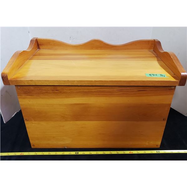 Wooden Chest 21 X 13 Inch.