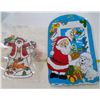 Image 2 : Christmas Lot - Lights, Window Decals, Figurines