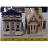 Image 4 : Christmas Lot - Lights, Window Decals, Figurines