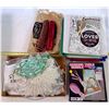 Image 1 : Large Lot of Craft Supplies & Wii Game & Binders