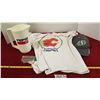 Image 10 : Roughriders Hat; Flames T-shirt; Pepsi Pitcher & Lures