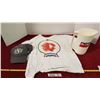 Image 1 : Roughriders Hat; Flames T-shirt; Pepsi Pitcher & Lures