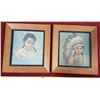 Image 1 : 2 Wall Hangings - First Nations Children