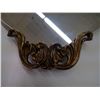 Image 2 : Mirror with Brass Decorative Corners - 25"x42"x1.5"